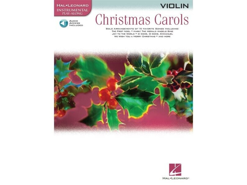 Hal Leonard Instrumental Play-Along: Christmas Carols (Violin) click to zoom image