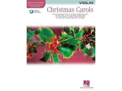 Hal Leonard Instrumental Play-Along: Christmas Carols (Violin) 