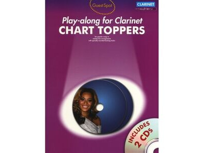 Hal Leonard Playalong for Clarinet Chart Toppers 