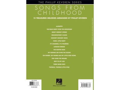 Hal Leonard Songs From Childhood for Easy Classical Piano click to zoom image