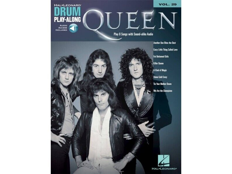 Hal Leonard Queen Drum Play Along click to zoom image