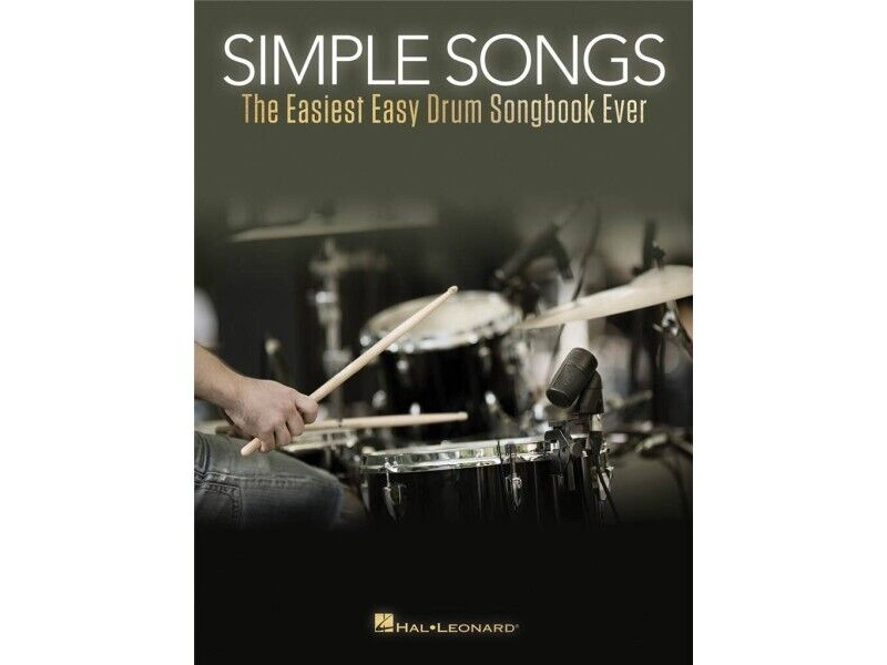 Hal Leonard Simple Songs: Easy Drum Songbook click to zoom image