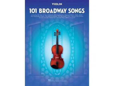 Hal Leonard 101 Broadway Songs for Violin