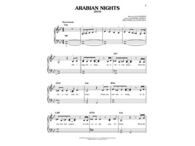 Hal Leonard Aladdin (Easy Piano) click to zoom image