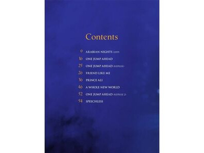 Hal Leonard Aladdin (Piano Vocal Guitar) click to zoom image