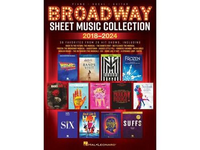 Hal Leonard Broadway Sheet Music Collection - 2018 - 2024 (Piano Vocal Guitar)