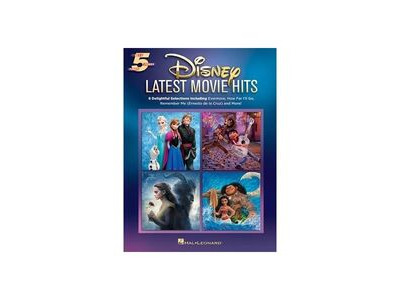 Hal Leonard Disney Latest Movie Hits (Five Finger PIano) 