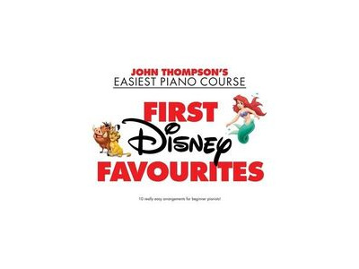 Hal Leonard John Thompsons Easiest Piano Course: First Disney Favourites