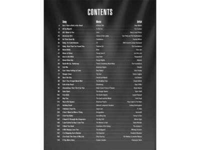 Hal Leonard Popular Songs from Movie Soundtracks click to zoom image