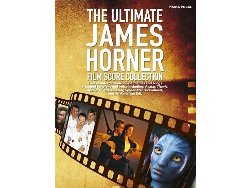 Hal Leonard The Ultimate James Horner Film Score Collection click to zoom image