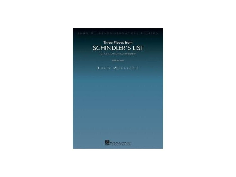 Hal Leonard Three Pieces From Schindler's List click to zoom image