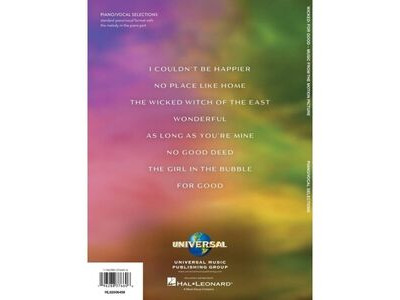 Hal Leonard Wicked: For Good click to zoom image