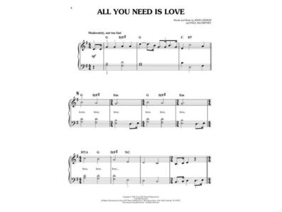 Hal Leonard Yesterday: Music from the Original Motion Picture Soundtrack (Easy Piano) click to zoom image