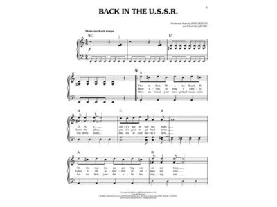 Hal Leonard Yesterday: Music from the Original Motion Picture Soundtrack (Easy Piano) click to zoom image