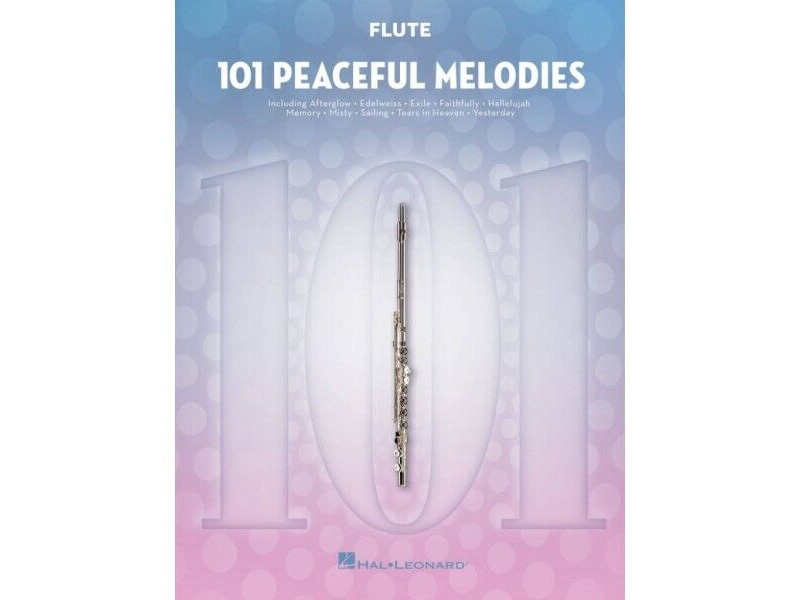 Hal Leonard 101 Peaceful Melodies for Flute click to zoom image