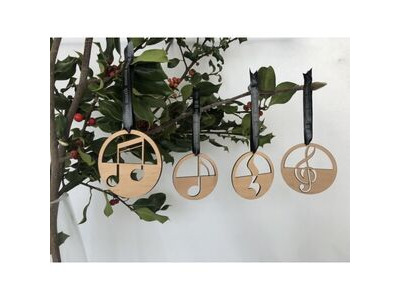Hal Leonard Wooden Music Pendants 