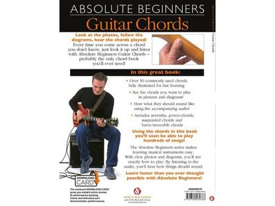 Hal Leonard Absolute Beginners: Guitar Chords click to zoom image