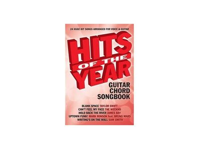 Hal Leonard Hits Of The Year Guitar Chord Songbook 