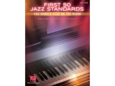 Hal Leonard First 50 Jazz Standards you Should Play on the Piano click to zoom image