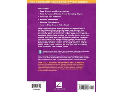 Hal Leonard Intro to Jazz Piano click to zoom image