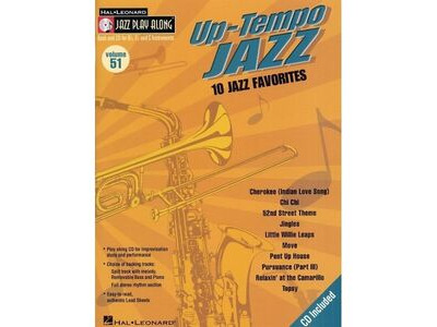 Hal Leonard Jazz Play Along: Volume 51 - Up Tempo Jazz