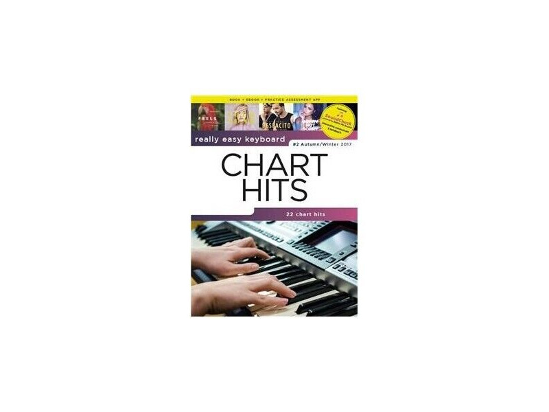 Hal Leonard Really Easy Keyboard Chart Hits Autumn/Winter 2017 click to zoom image