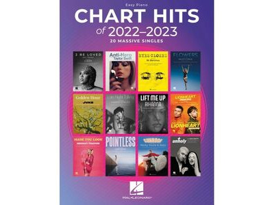 Hal Leonard Chart Hits of 2022-2023 (Easy Piano)