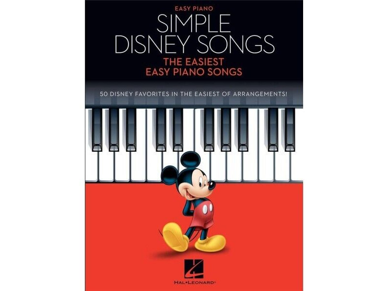Hal Leonard Easy Piano Simple Disney Songs click to zoom image