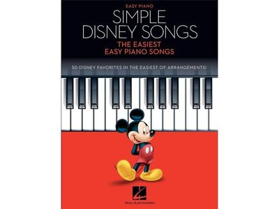 Hal Leonard Easy Piano Simple Disney Songs 