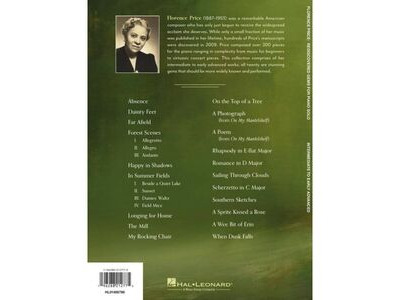 Hal Leonard Florence Price: Rediscovered Gems for Piano Solo click to zoom image