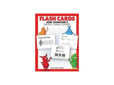 Hal Leonard John Thompsons Easiest Piano Course Flash Cards