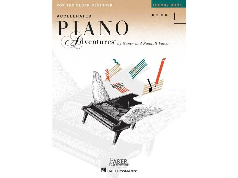 Hal Leonard Piano Adventures for the Older Beginner Theory Book 1 click to zoom image
