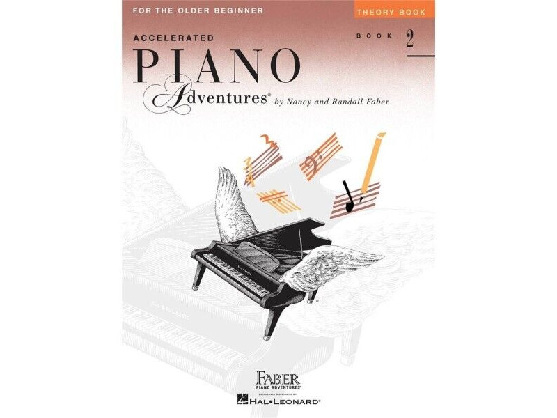 Hal Leonard Piano Adventures for the Older Beginner Theory Book 2 click to zoom image