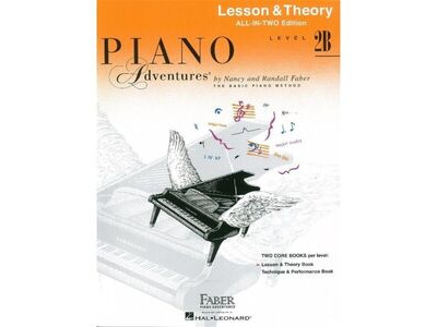 Hal Leonard Piano Adventures Lesson & Theory All-In-Two Level 2B 