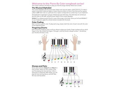 Hal Leonard Piano By Color: Disney Princess Collection click to zoom image