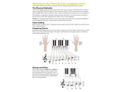 Hal Leonard Piano By Color: The Beatles click to zoom image