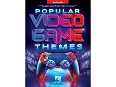 Hal Leonard Popular Video Game Themes for Easy Piano 
