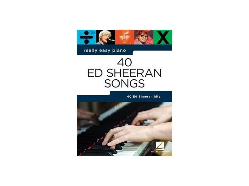 Hal Leonard Really Easy Piano: 40 Ed Sheeran Songs click to zoom image