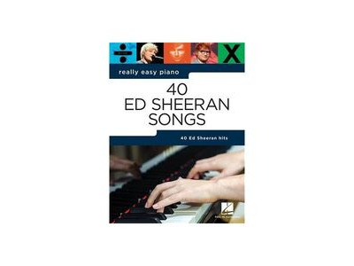 Hal Leonard Really Easy Piano: 40 Ed Sheeran Songs 