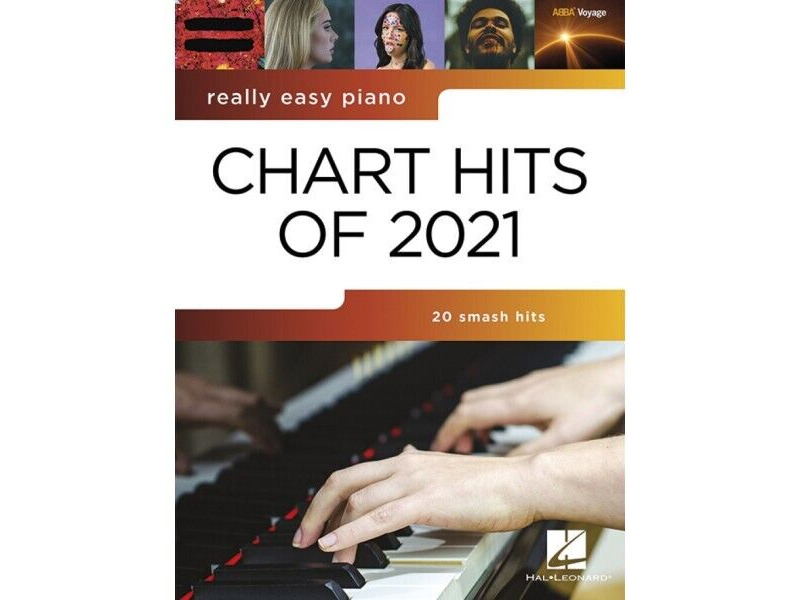Hal Leonard Really Easy Piano: Chart Hits 2021 click to zoom image