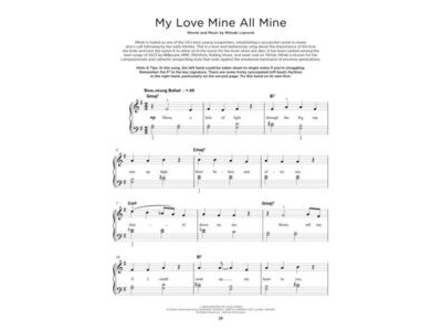 Hal Leonard Really Easy Piano: Chart Hits of 2023-2024 click to zoom image