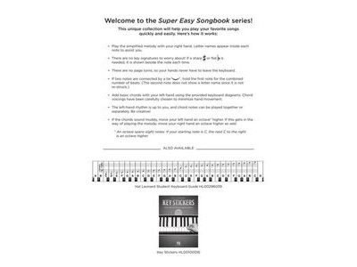 Hal Leonard Super Easy Songbook - Beautiful Melodies click to zoom image