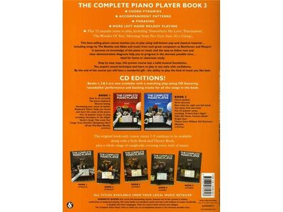 Hal Leonard The Complete Piano Player: Book 3 (Audio Access Included) click to zoom image
