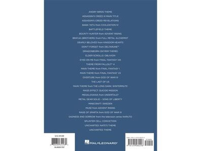 Hal Leonard The Greatest Video Game Music (Piano Solo) click to zoom image