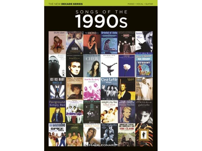 Hal Leonard The New Decade Series: Songs of the 1990's click to zoom image
