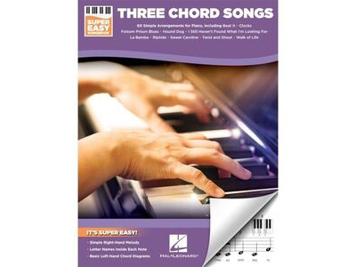 Hal Leonard Three Chord Songs - Super Easy Songbook