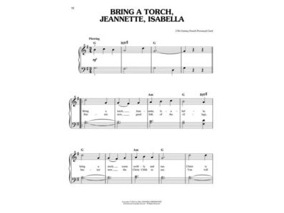 Hal Leonard First 50 Christmas Carols You Should Play On The Piano click to zoom image