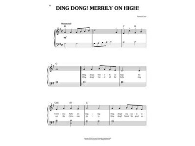 Hal Leonard First 50 Christmas Carols You Should Play On The Piano click to zoom image