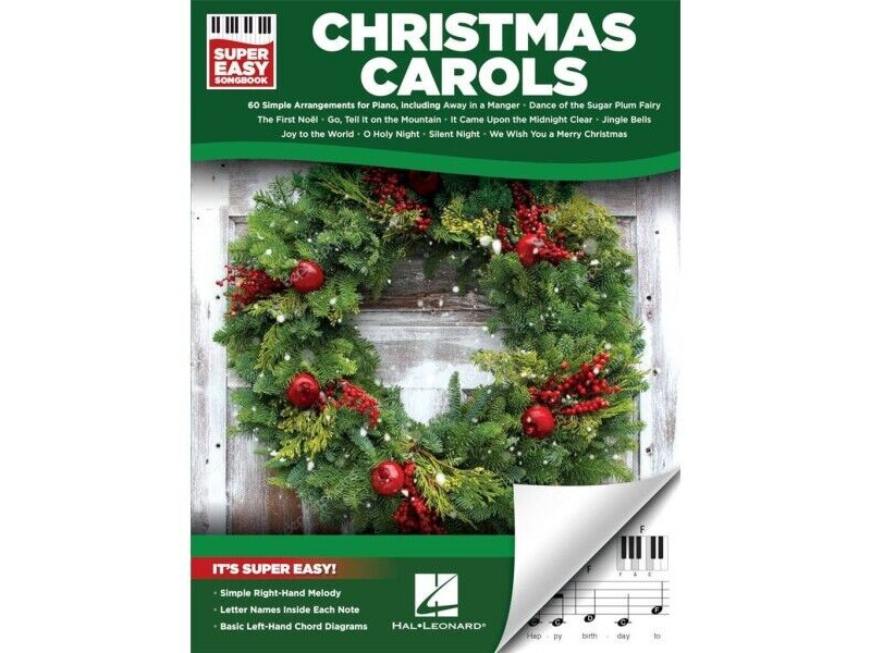 Hal Leonard Super Easy Songbook Christmas Carols click to zoom image