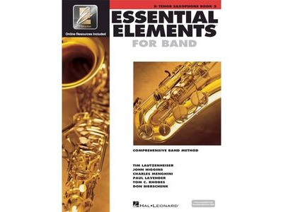 Hal Leonard Essential Elements For Band - Tenor Sax Book 2